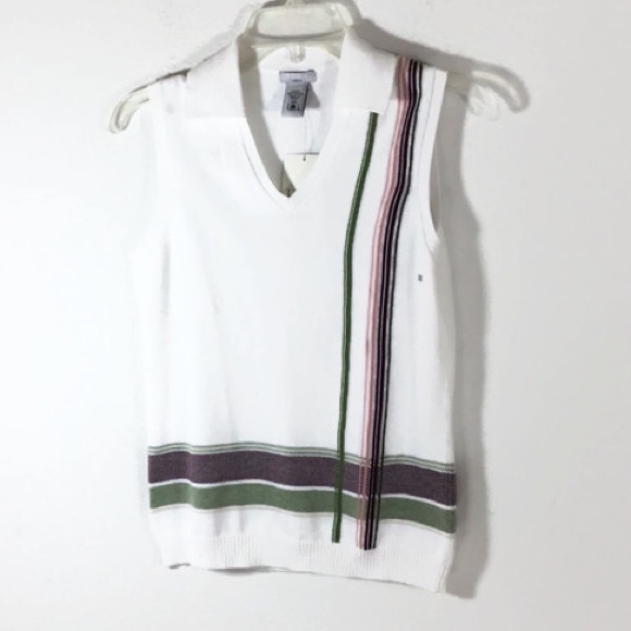 Izod Tops - Izod Golf Collared Sleeveless Vest Women’s XS NWT